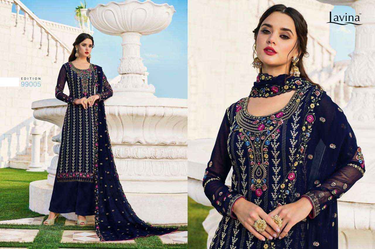 Lavina Vol-99 Georgette Embroidery Salwar Kameez Lavina Vol-99 Georgette Embroidery Salwar Kameez